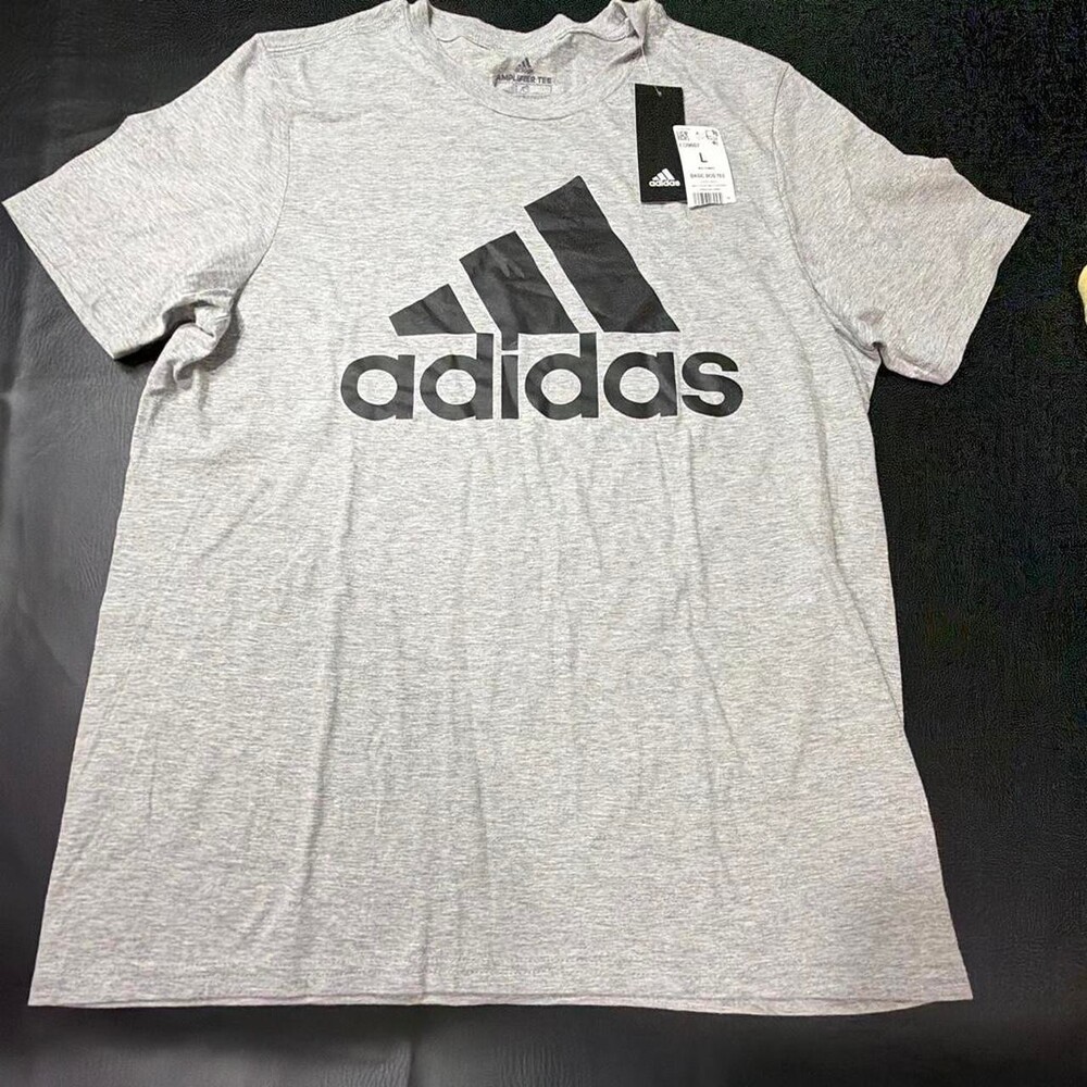 Adidas Men's Grey T-shirt